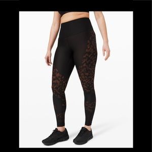 COPY - Lululemon mapped out HR tight brick cheeta…
